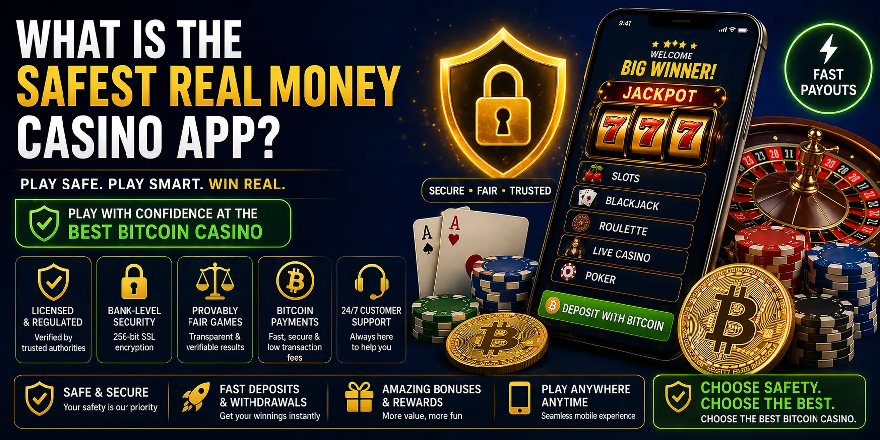 What Is the Safest Real Money Casino App